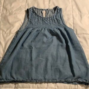 Denim Babydoll Shirt